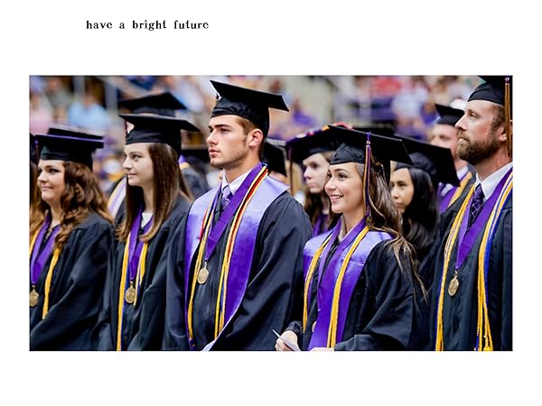 Amazon.com: TngHui Plain Graduation Stole 60” Long Rich In