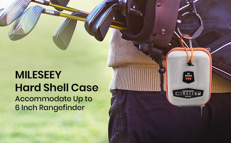 MiLESEEY Golf Rangefinder Hard Shell Case Compatible with