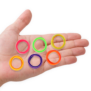 Baby Hair Ties-6 Colors Striped Style