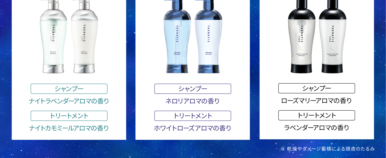 Amazon | THERATIS (セラティス) ムーンライト スリーク シャンプー 詰め替え 325ml | THERATIS by