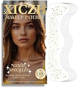 XICZH Glitter Freckles, Glitter Freckles Face Tattoo - 10 PCS Gold Sparkle Star Freckles for Girl...