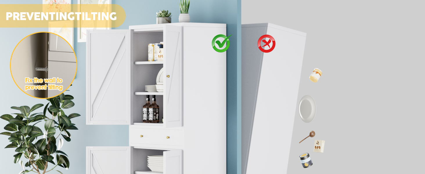 Tall Kitchen Pantry Cabinet