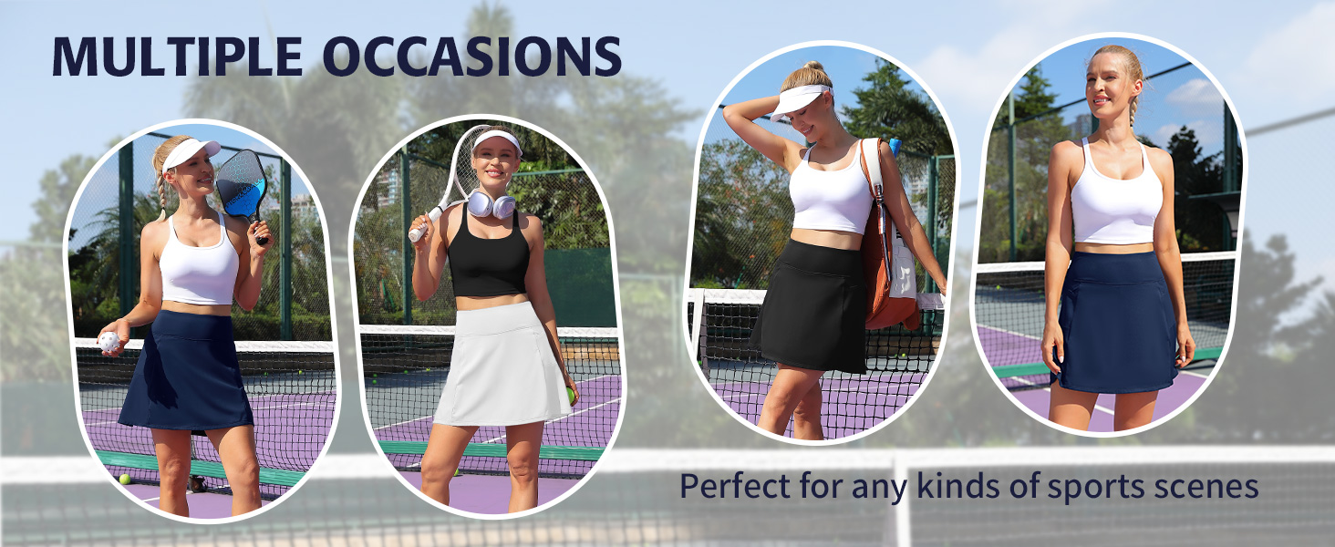 pleated tennis skirt