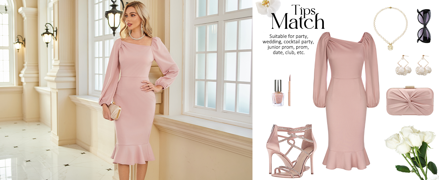 GRACE KARIN mermaid dress