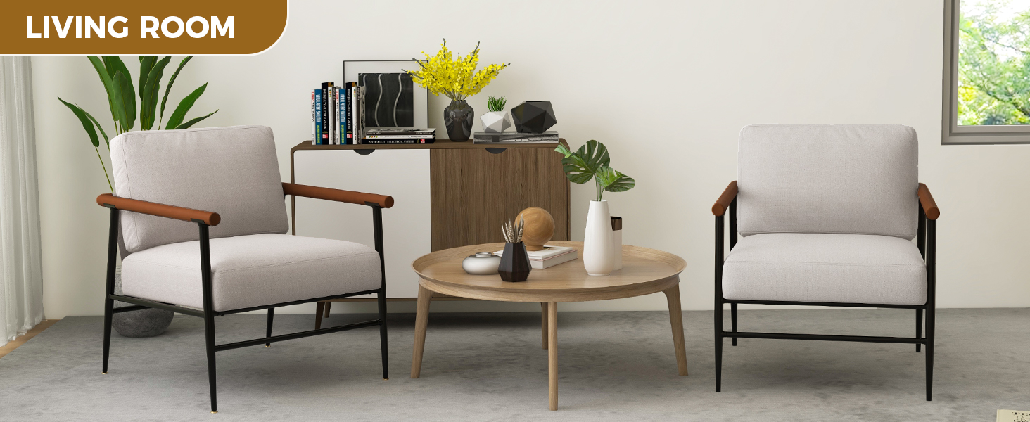 IOMOR Accent Chair Mid Century Modern Chair