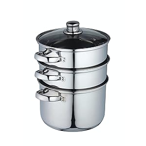 3-tier food steamer