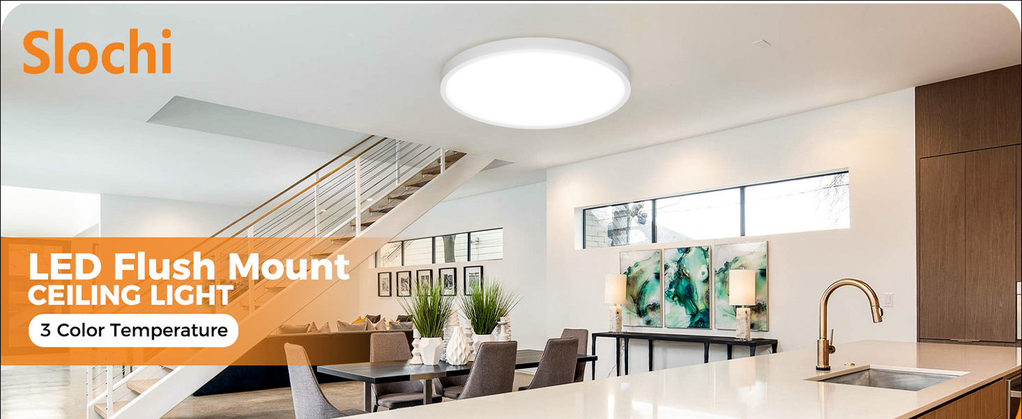 flush mount led ceiling light