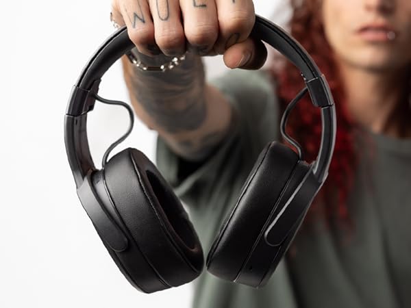 未使用 Skullcandy Crusher Wireless ブラック Free Shipping! Skullcandy Crusher Wireless Over-Ear