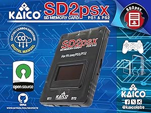 PS1 PS2 PSone Playstation Play Station Memory Card MemCard SD2PSX MXSIO Gen2 Mcboot