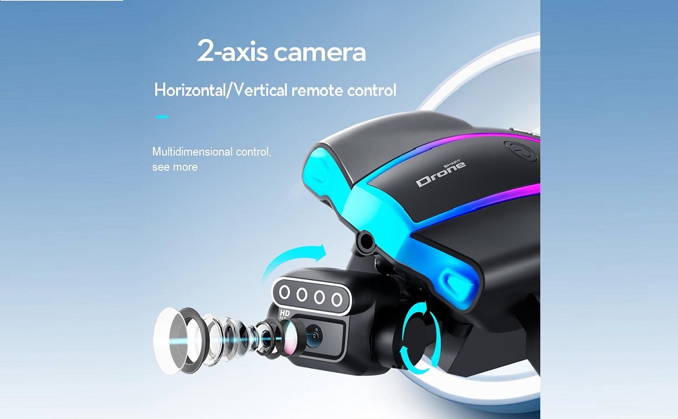 AmitashaObstacleAvoidance4KDualCameraDrone1080pHDBrushless