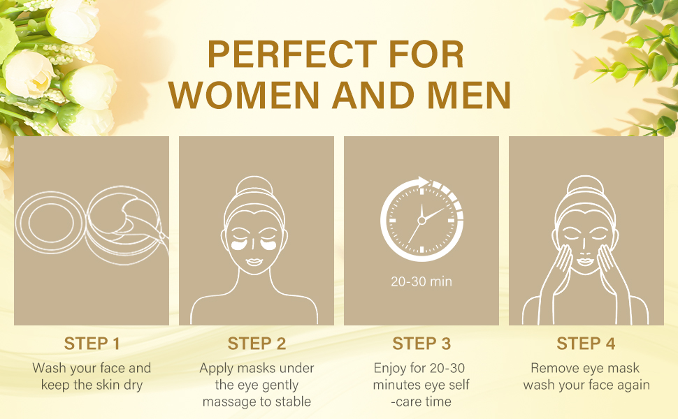 how to use under eye patches skincare beauty 