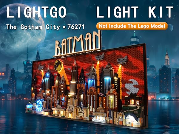 ザ・バットマン LEDライトパネル ザ・バットマン』怪しく光る 