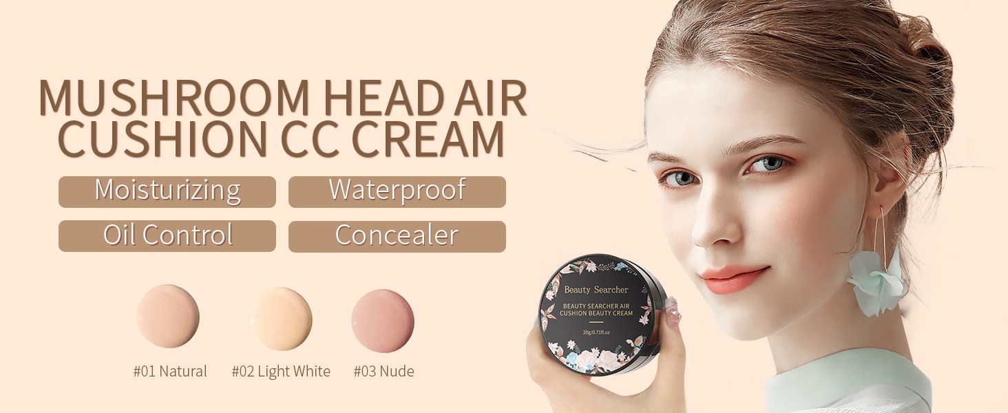 MUSHROOM HEAD AIR CUSHION CC CREAM