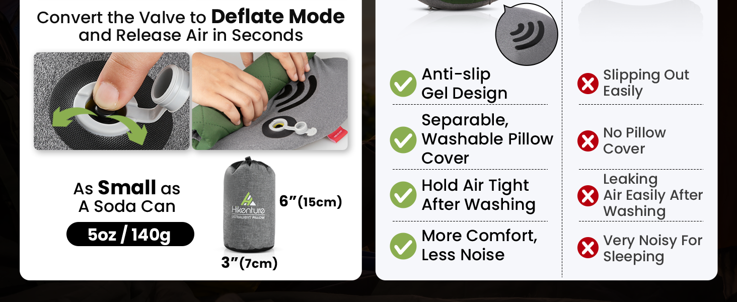 inflatable pillow
