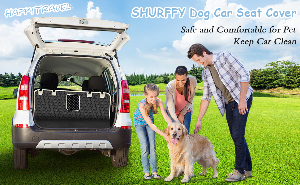 Dog Car Seat Cover for Back Seat, Car Seat Covers for Dog