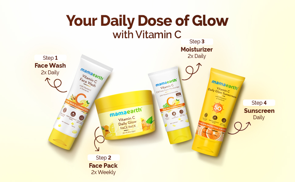 Mamaearth Vitamin C Daily Glow Face Pack