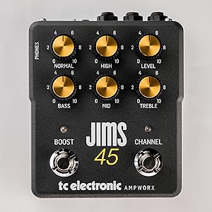 TC electronic JIMS45 AMPWORKS プリアンプ TC Electronic Ampworx JIMS 45 Preamp Pedal | Sweetwater