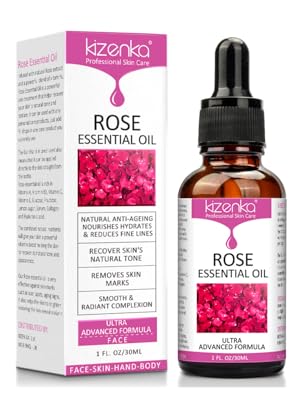 Rose essential Oil face