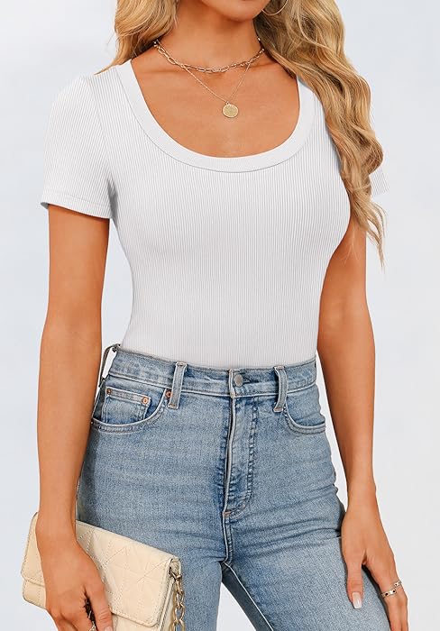 scoop neck tops