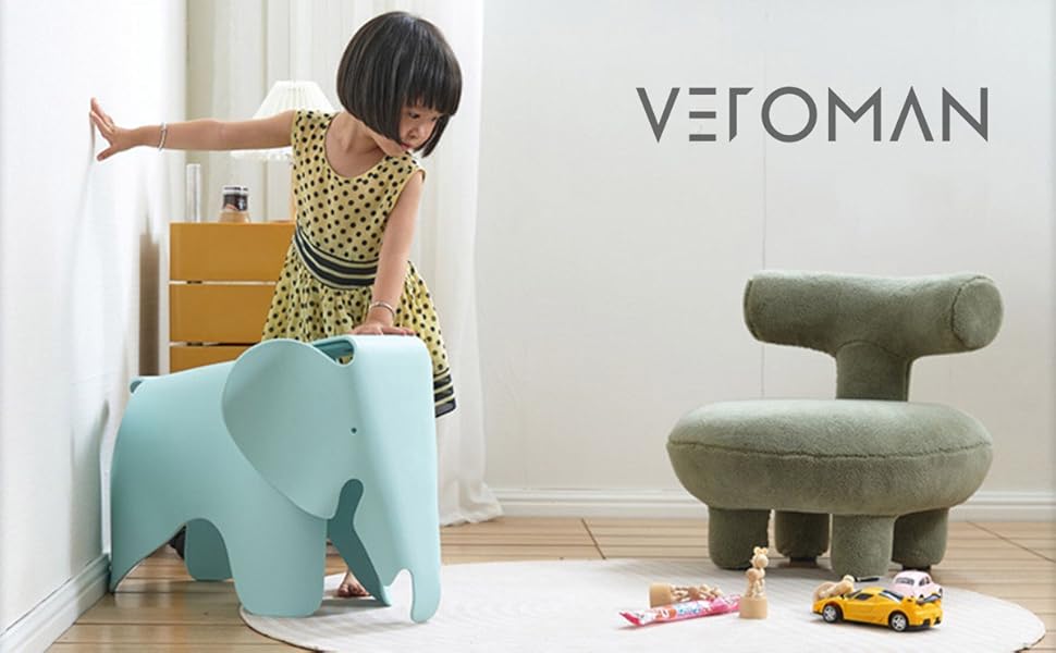 親子　ゾウ　椅子　インテリア Amazon.co.jp: VeroMan 子供用 ゾウの椅子 スツール
