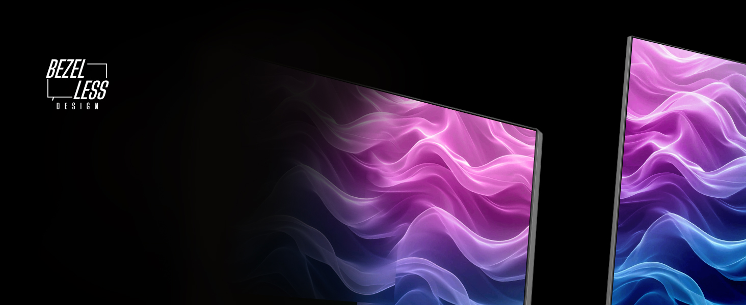 Bezel Less Design