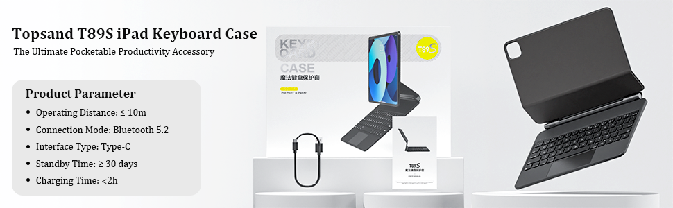 Amazon.com: Topsand iPad Pro 11 inch Case with Keyboard