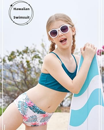Girls Hawaiian Swimsuit