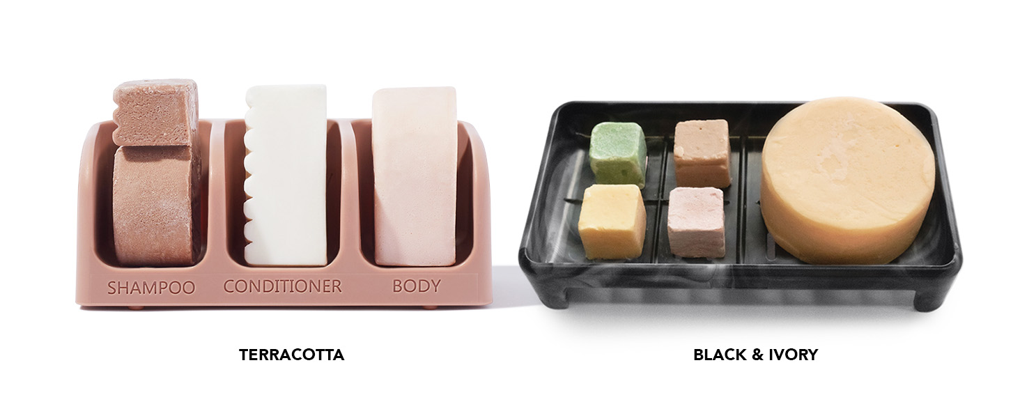 Kitsch SelfDraining Soap Dish for Shower Recycled