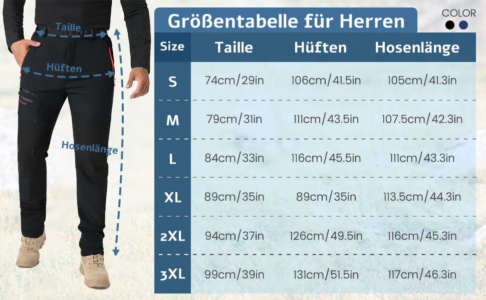Herren Wanderhose