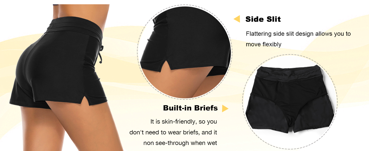 swim shorts women