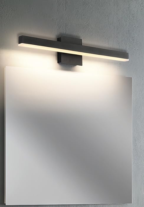 black vanity light