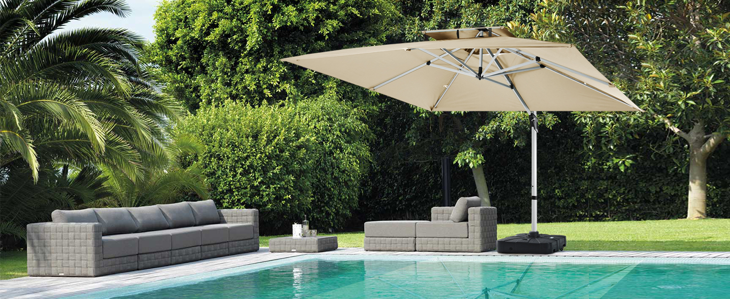 double-top umbrella