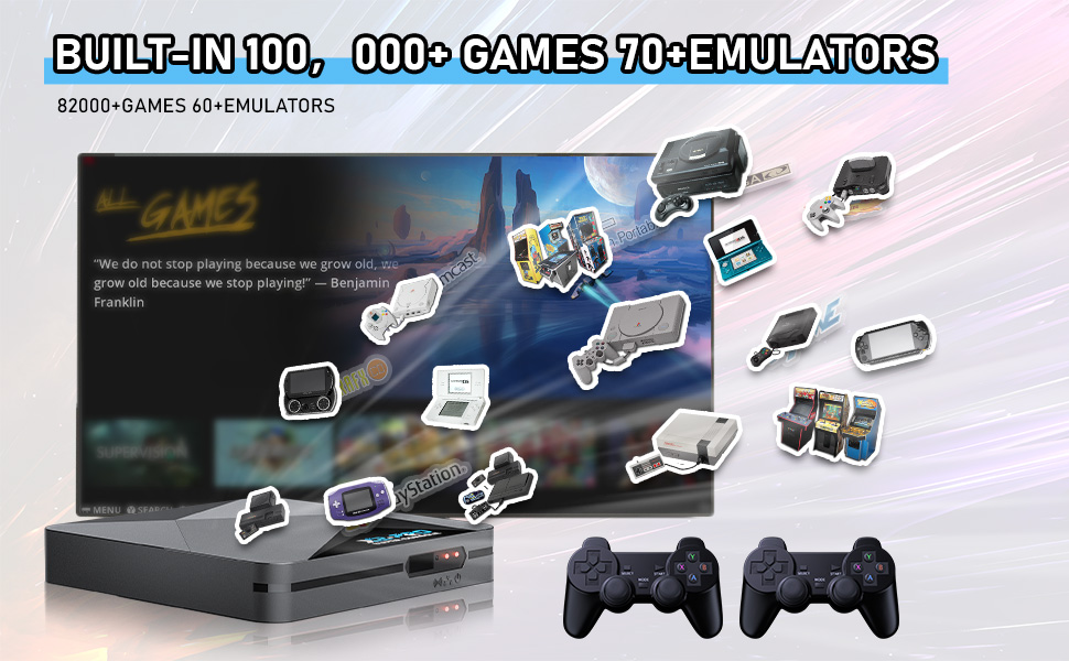 Super console X2 PRO Retro game console Retro game box Video game console game retro games