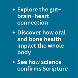 설명 : Brain-Brain-Heart Bond, Oral 및 Boin 's Health, Science of Science Books