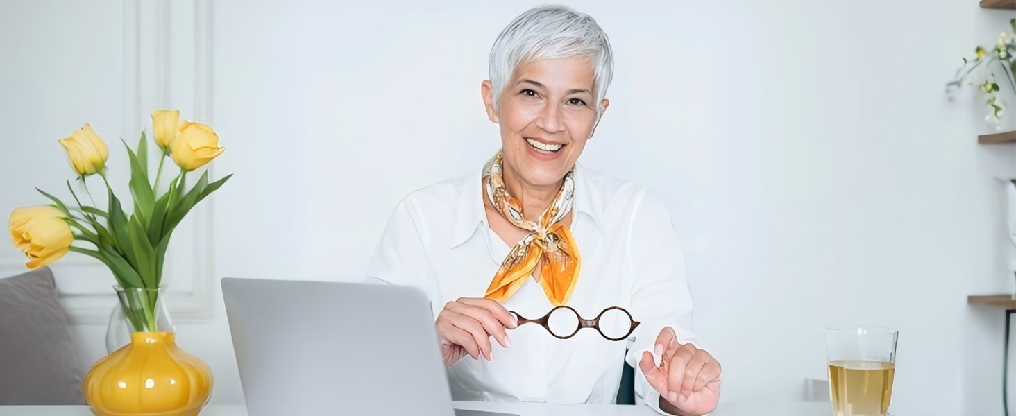 Glasses Necklace Reading 