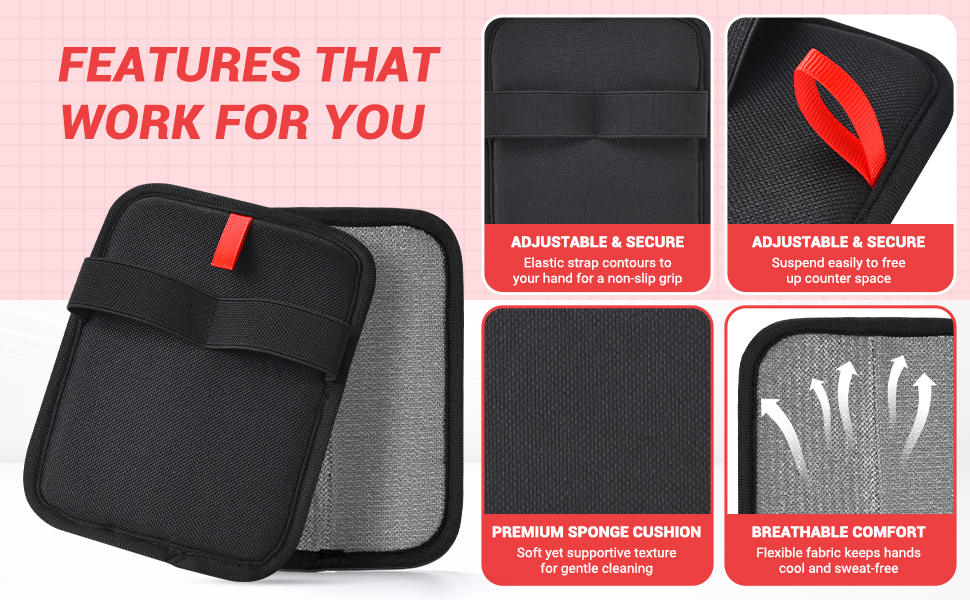 2 PCS Electrostatic Pet Hair Removal Gloves