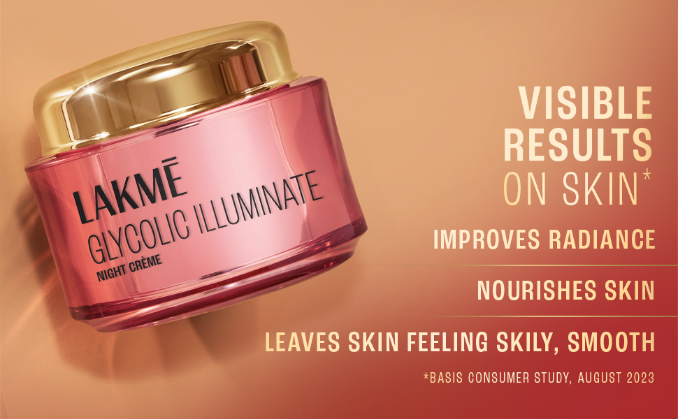 Lakme Glycolic Illuminate Night Cream