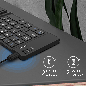 foldable wireless keyboard