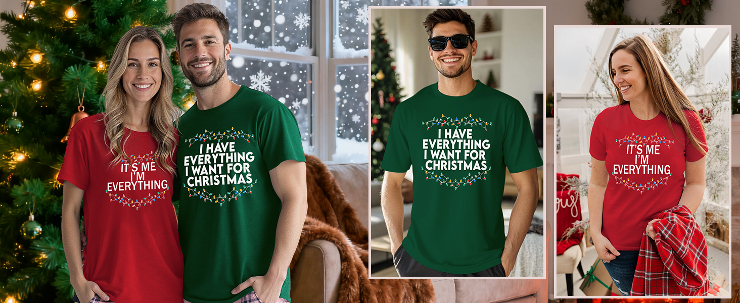 Christmas Couple Matching Tshirt