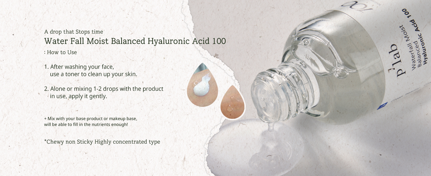 Waterfall Moist Balanced Hyaluronic Acid 100