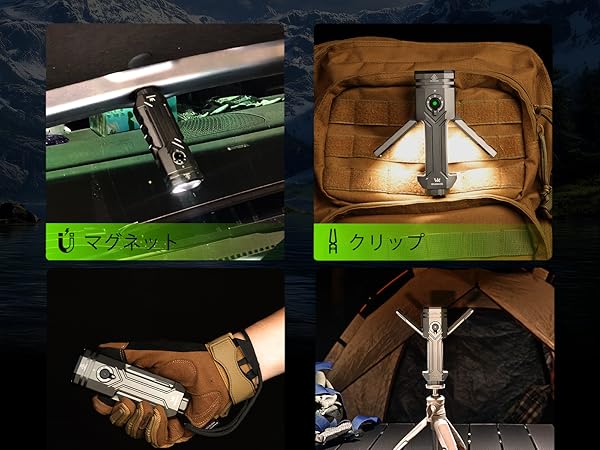 Amazon.co.jp: Wurkkos HD02 懐中電灯 高輝度 3200ストリーム ホワイト