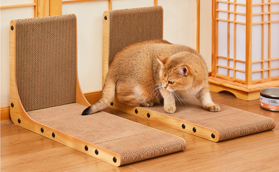 horizontal scratching pad