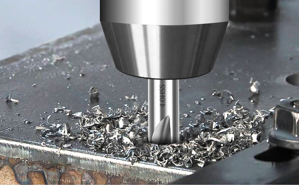 ●MAD WISDOM SUNJOYCO 7PCS Center Drill Bits Set, High Speed Steel 60