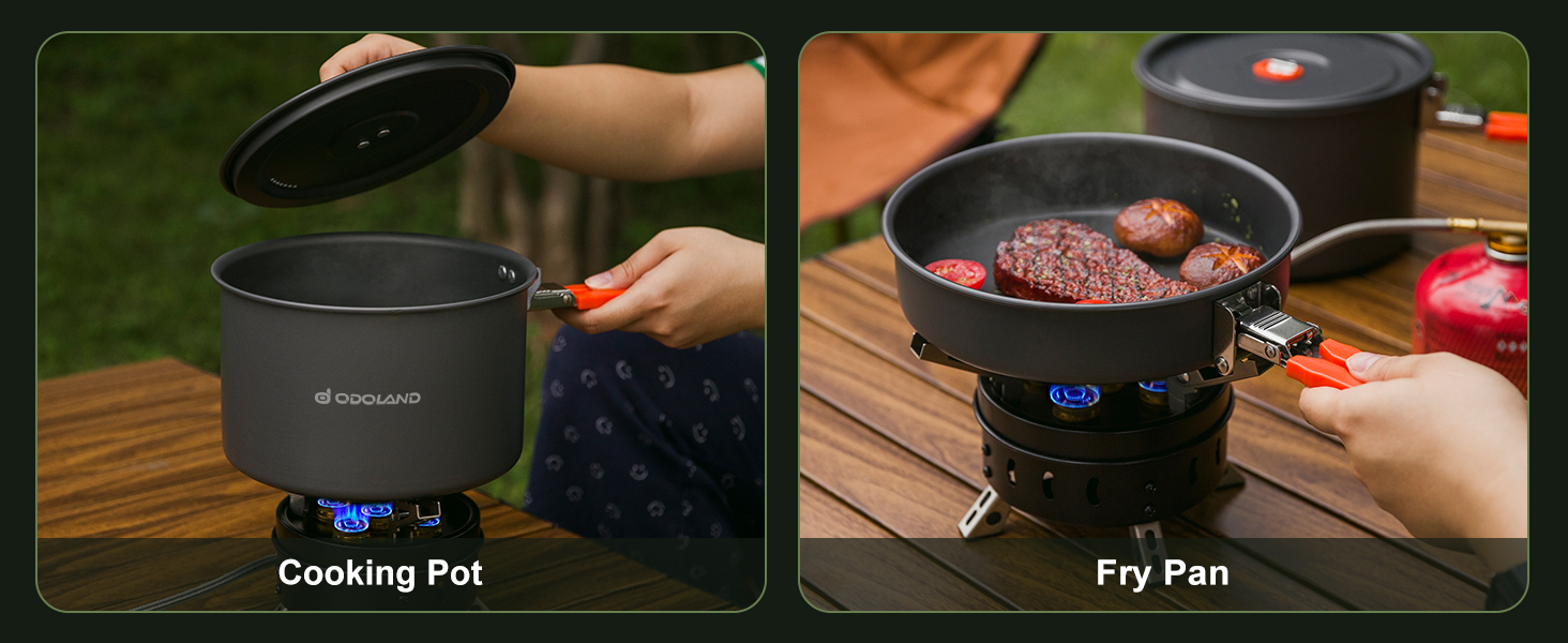 Camping Cookware Mess Kit