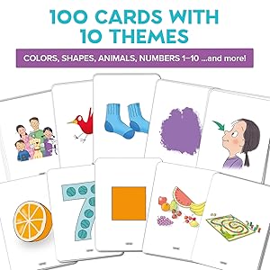 spanish flash cards 100 cards with 10 themes