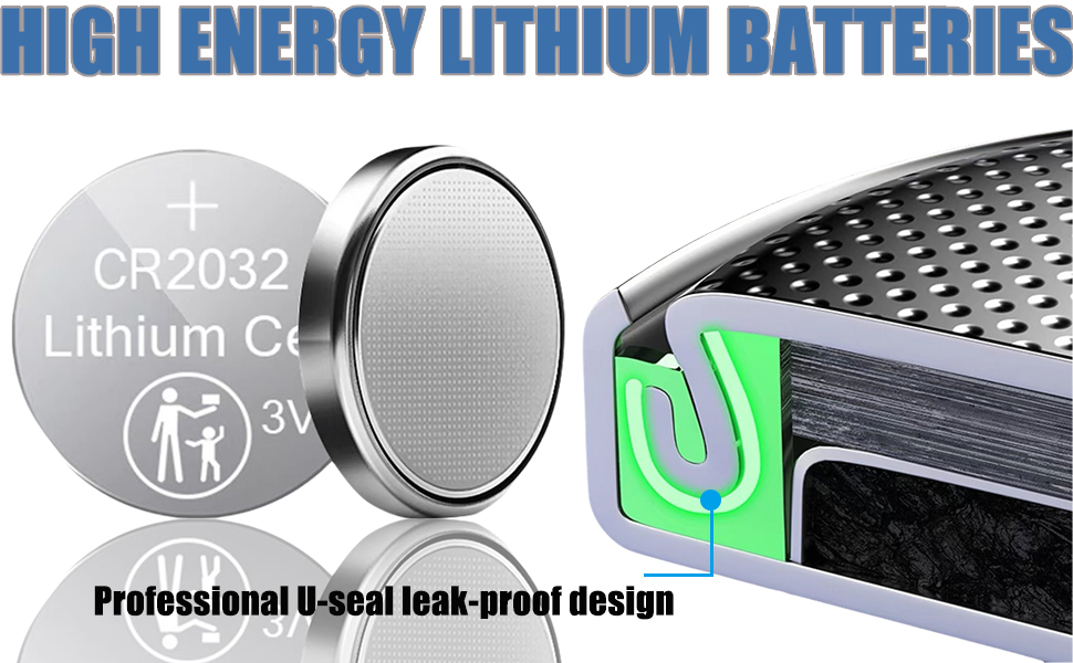 Key Fob Replacement Batteries for Lexus (2 Pack) Fits RX ES