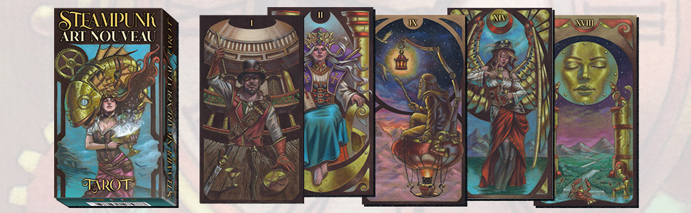 Steampunk Art Nouveau Tarot Deck: Strati, Luca, Elford