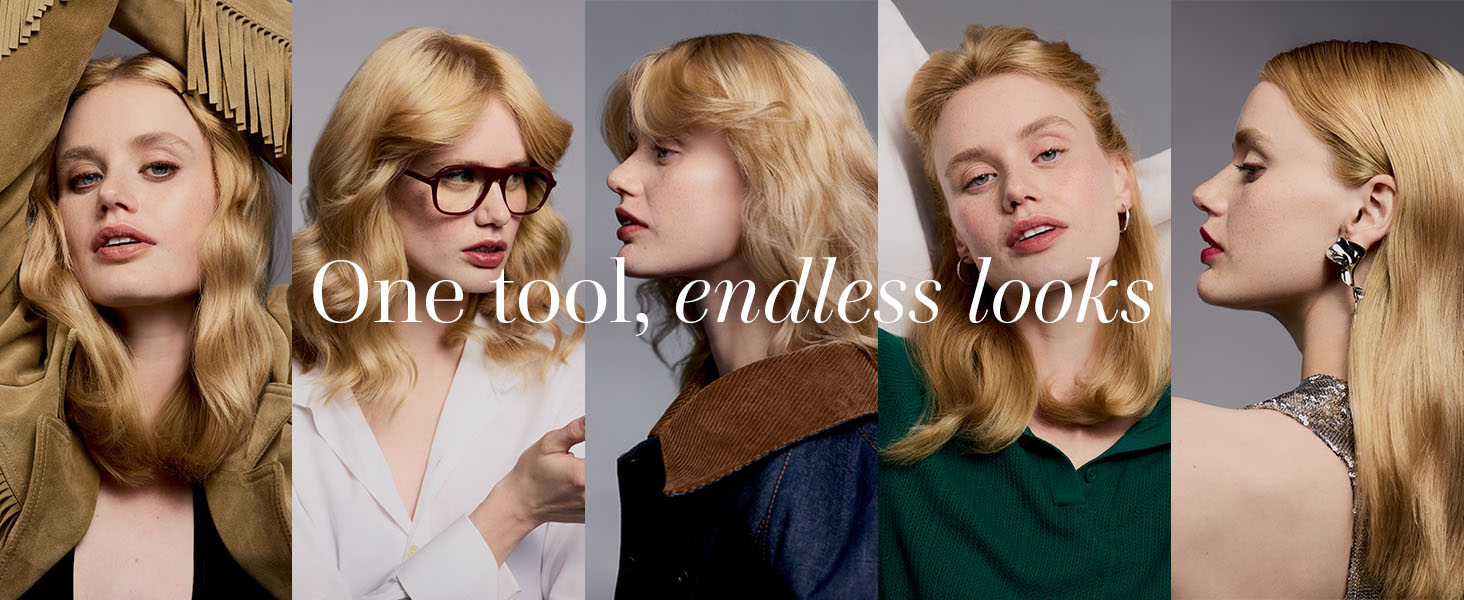 One tool, endless looks.