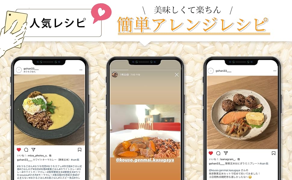 Amazon.co.jp: 春日屋 3日寝かせ 発芽酵素玄米ごはん レトルト
