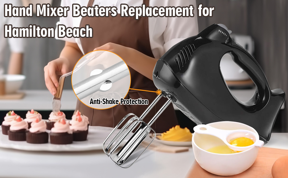 2PCS for Hamilton Beach Hand Mixer Beaters Replacement for
